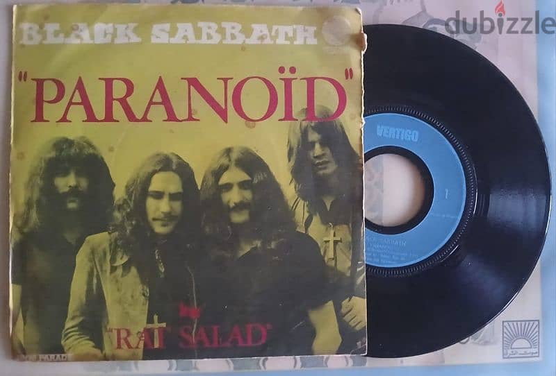 black sabbath- paranoid  - VinylRecord 0