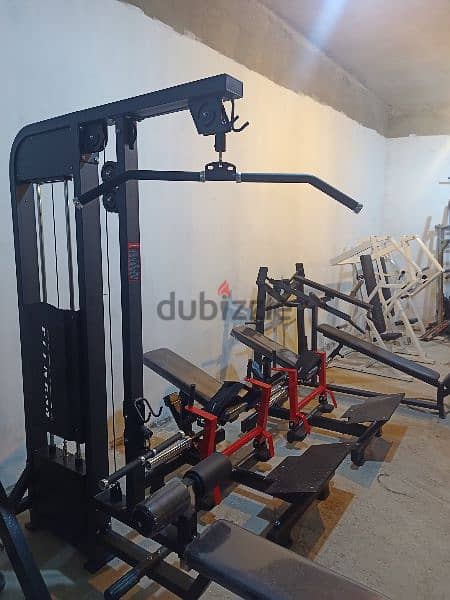 lat pull down & lat Row machine new 03027072 GEO GYM EQUIPMENT 1