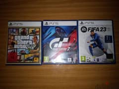 fifa23/gta5/grand turismo ps5 35$ for all 0