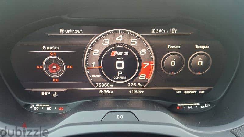 Audi RS3 2018 Cockpit Edition Showroom condition 13