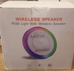 RGB light with wireless speaker amazing & best price