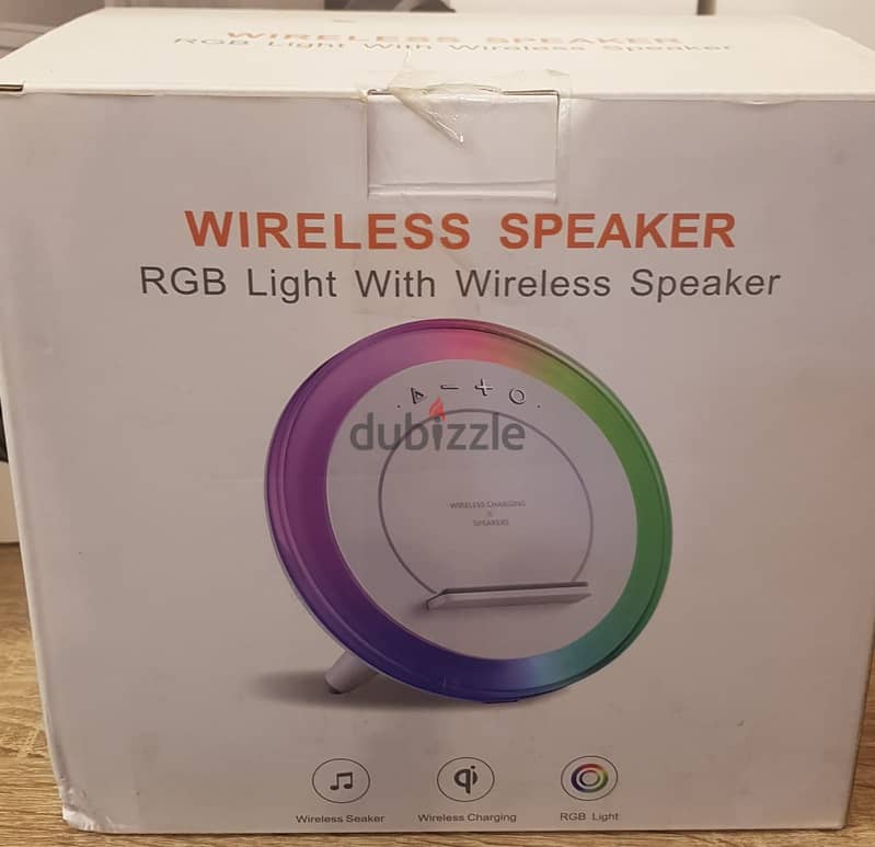 RGB light with wireless speaker amazing & best price 0