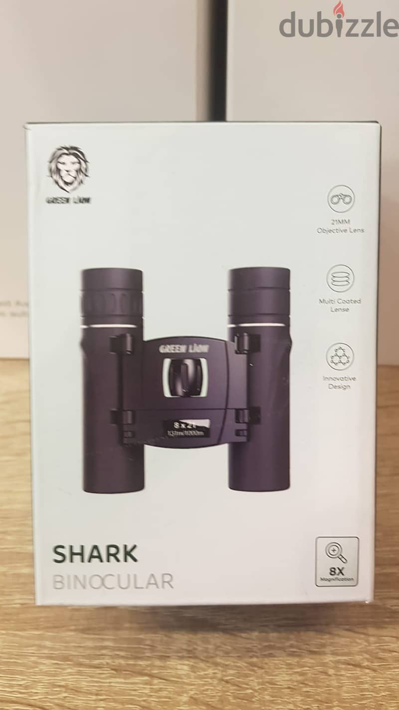 Green lion shark binocular green 1