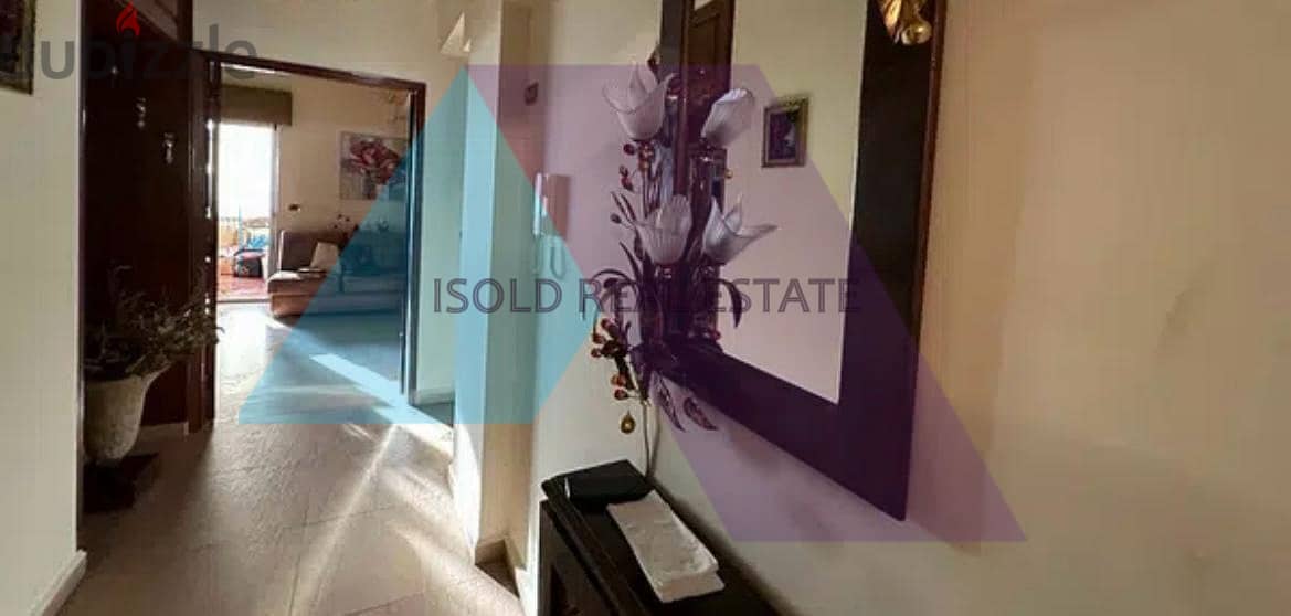 Fully Furnished 300 m2 apartment +100 m2 terrace for sale in Ballouneh 9