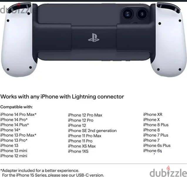 Backbone One PlayStation Edition - White for iphone 4