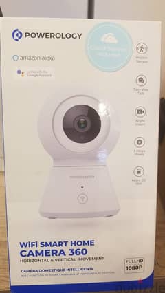 Powerology wifi smart home camera 360 great & last offer 0