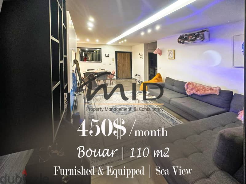 Bouar | Signature | Furnished & Equipped 110m² Apartment | Open View 1