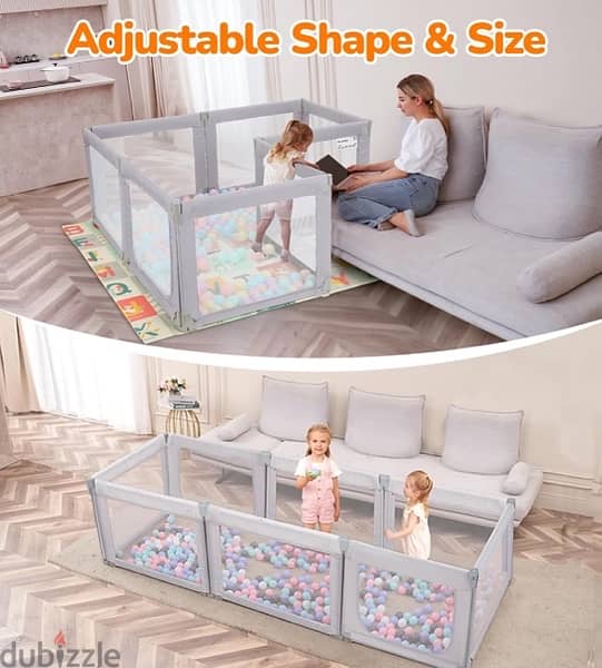 Foldable Baby Playpen 2