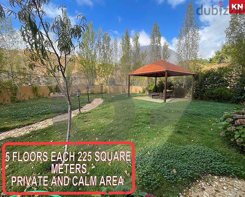 SPACIOUS TERRACE WITH GARDEN / MOUNTAIN VIEW IN MAYROUBA ! REF#KN01278 0