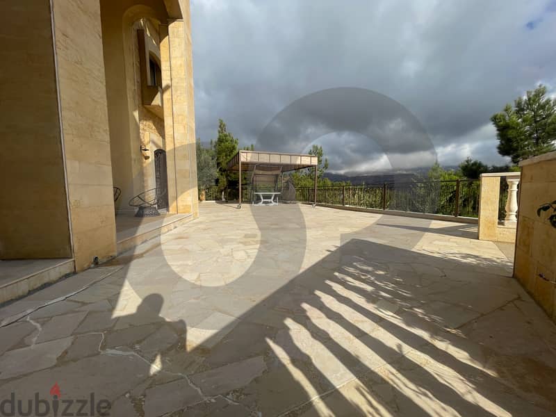 SPACIOUS TERRACE WITH GARDEN / MOUNTAIN VIEW IN MAYROUBA ! REF#KN01278 4