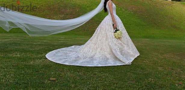 Wedding Dress , very clean, used 1 time