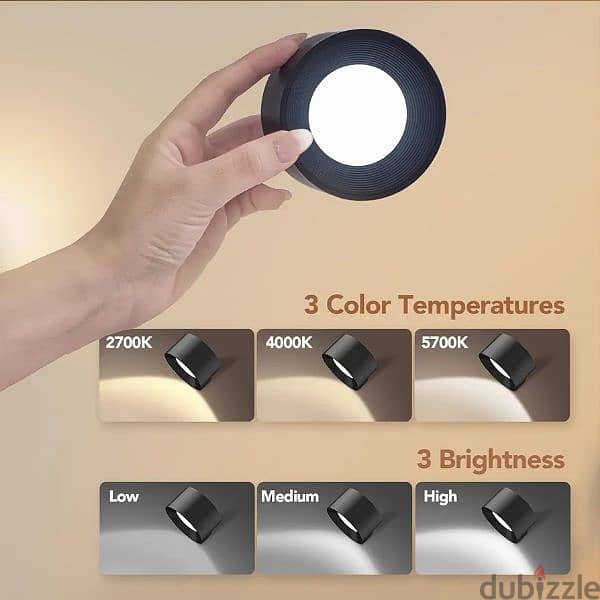 livarno home led wall light rechargeable 1