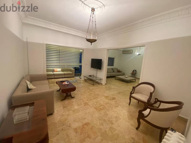 FULLY FURNISHED IN ACHRAFIEH PRIME (200SQ) 3 BEDROOMS , (ACR-527) 1