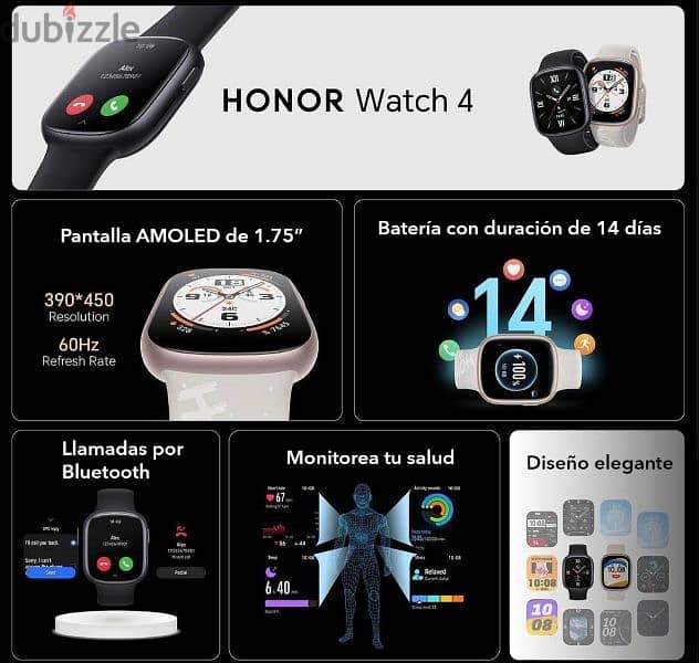 Honor watch 4 + buds x5pro 1