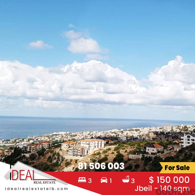 Apartment for sale in Jbeil 140 SQM REF#JH17374 0