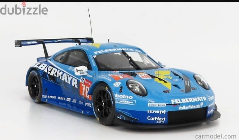 Porsche 911 RSR (Team Proton LM 24h 2020) diecast car model 1;18. 3