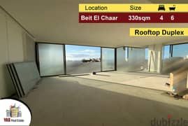 Beit El Chaar 330m2 | Duplex | Well Maintained | Calm Area | NE |