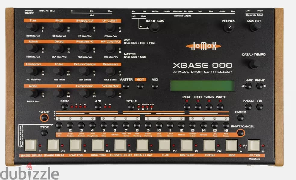 JOMOX Xbase 999 Analog Drum Machine 0