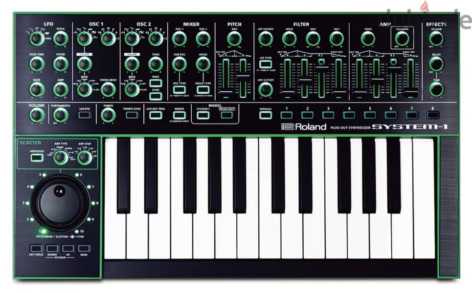 Roland System 1 Plug Out Synthesizer 0