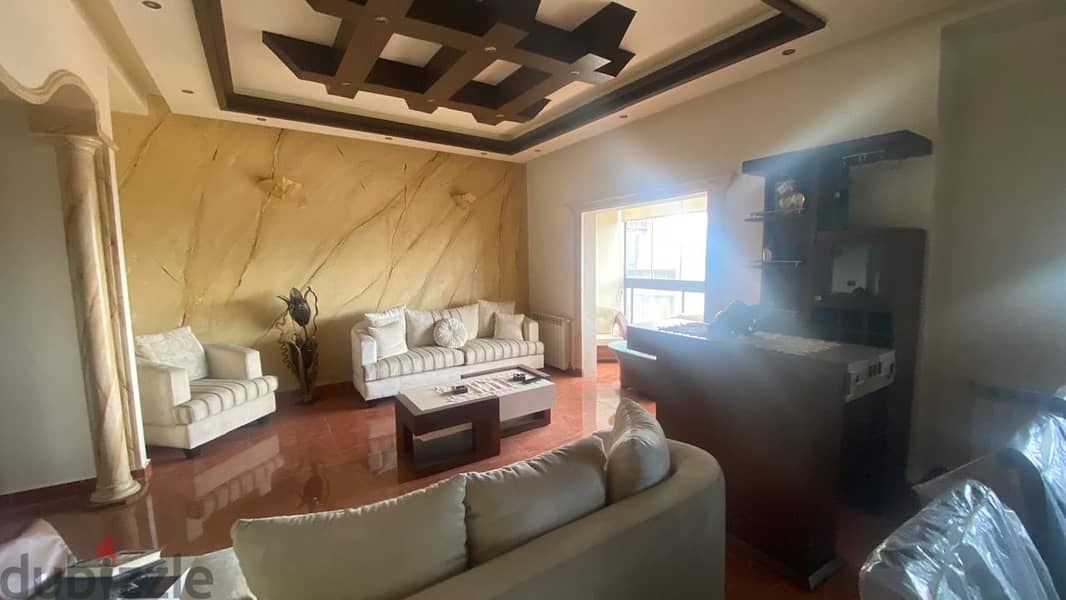 L16079- Furnished And Decorated Apartment For Sale in Naccache 5