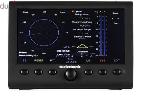 TC Electronics Clarity M Stereo Loudness Meter