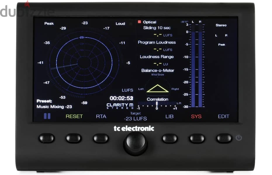 TC Electronics Clarity M Stereo Loudness Meter 0