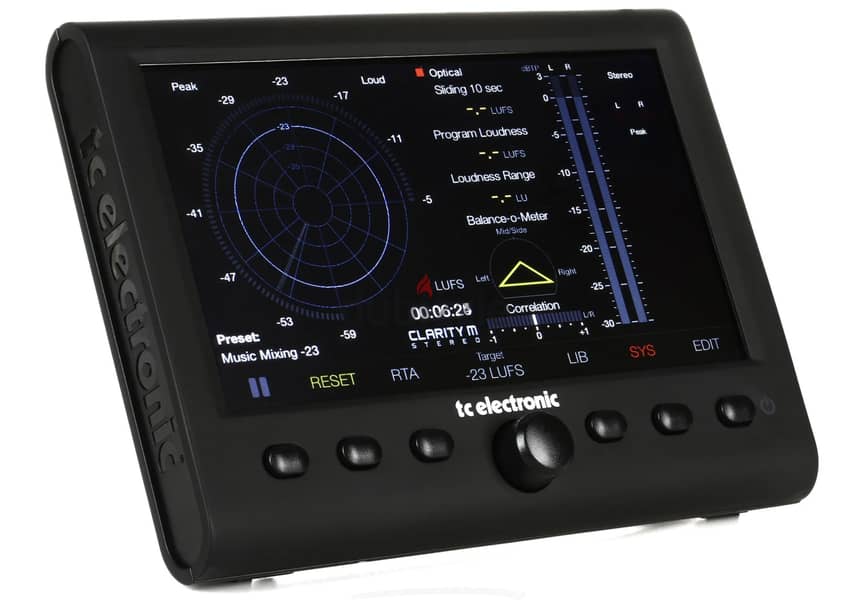 TC Electronics Clarity M Stereo Loudness Meter 1