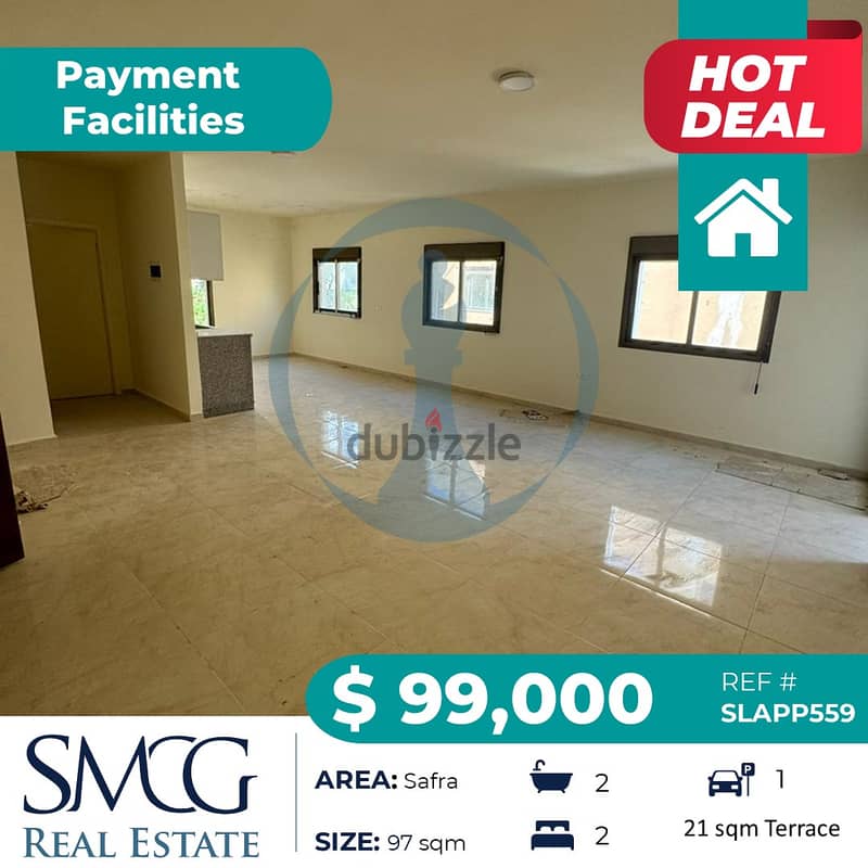 Apartment for sale in Safra with 21 Sqm Terrace & payment facilities! 1