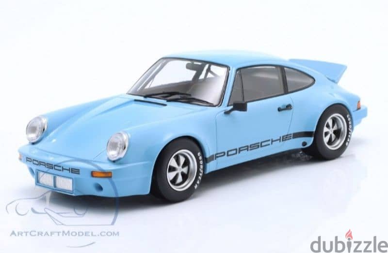 Porsche Carrera RSR 1974(Street Version) diecast car model 1;18 1