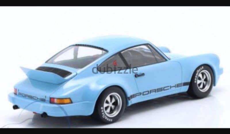 Porsche Carrera RSR 1974(Street Version) diecast car model 1;18 5