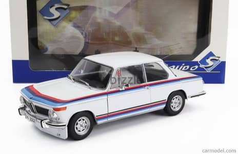 BMW 2002tii Turbo 1971 diecast car model 1;18.