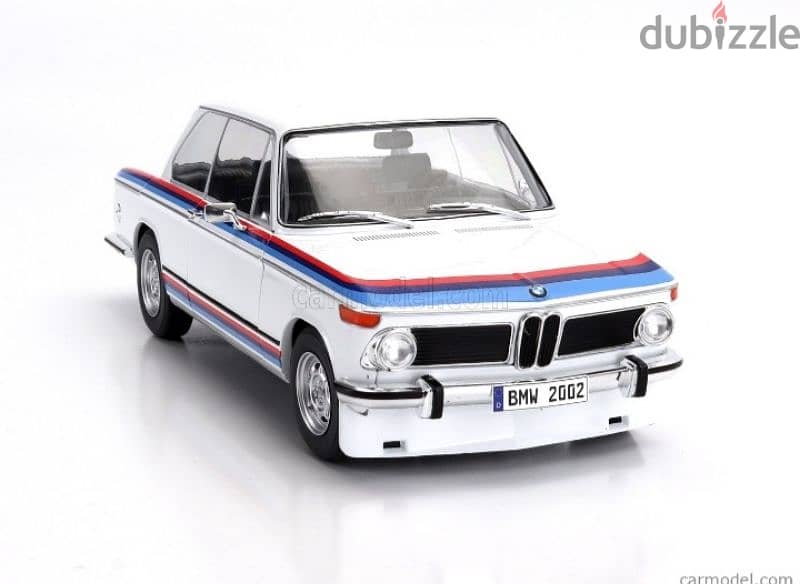 BMW 2002tii Turbo 1971 diecast car model 1;18. 3