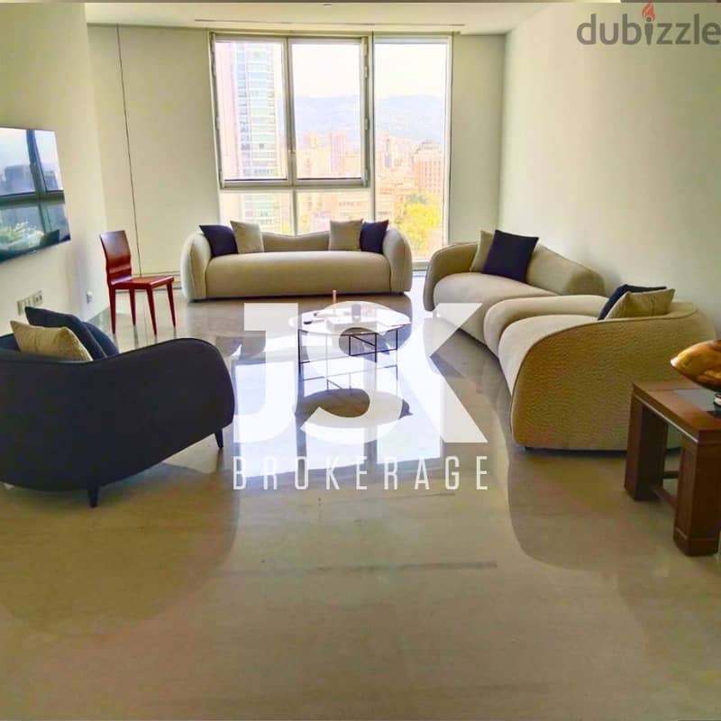 L16085-3-Bedroom Apartment With City View For Sale in Sodeco, Achrafie 0