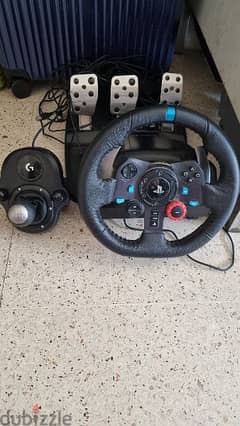 Logitech steering wheel with shifter