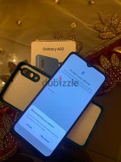 a02 samsung ٦٤ جيجا مع علبتو وكل غراضو