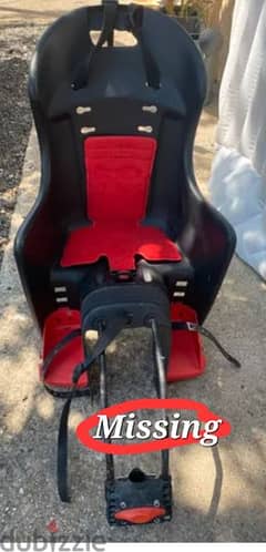 Child Bike Seat - Polisport 0