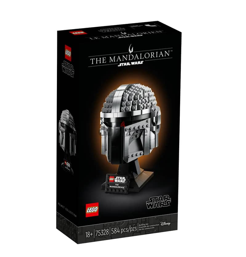 LEGO® The Mandalorian Helmet 18+ 584 pieces 1