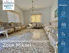 180SQM Apartment For Sale In Zouk Mikaelشقة للبيع في زوق مكايل#RK93626