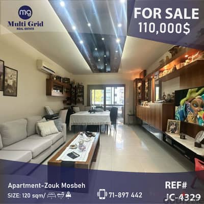 JC-4329 / Apartment for Sale in Zouk Mosbeh, شقة للبيع في ذوق مصبح