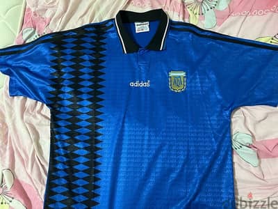 Argentina world cup 1994 away special edition adidas jersey xxl