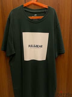 Pull And Bear Green Shirt