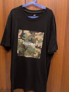 Pull And Bear Black Shirt