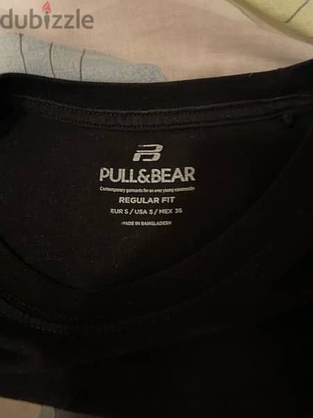 Pull And Bear Black Shirt 1