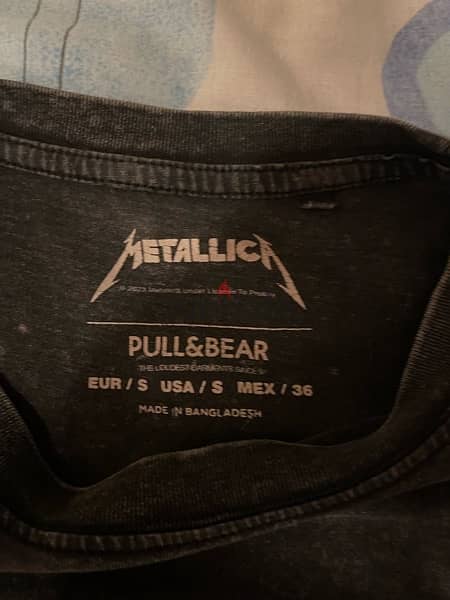 Grey Metallica Shirt 2