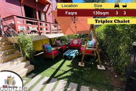 Faqra 130m2 | 40m2 Garden | Renovated Triplex | Excellent Condition|PA