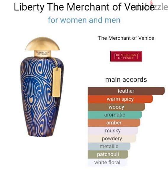 Liberty by the Merchant of Venice 100ml unopen 1