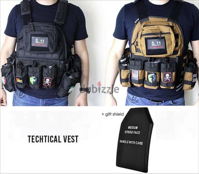 Special Offer Tactical Vest And Shield 0