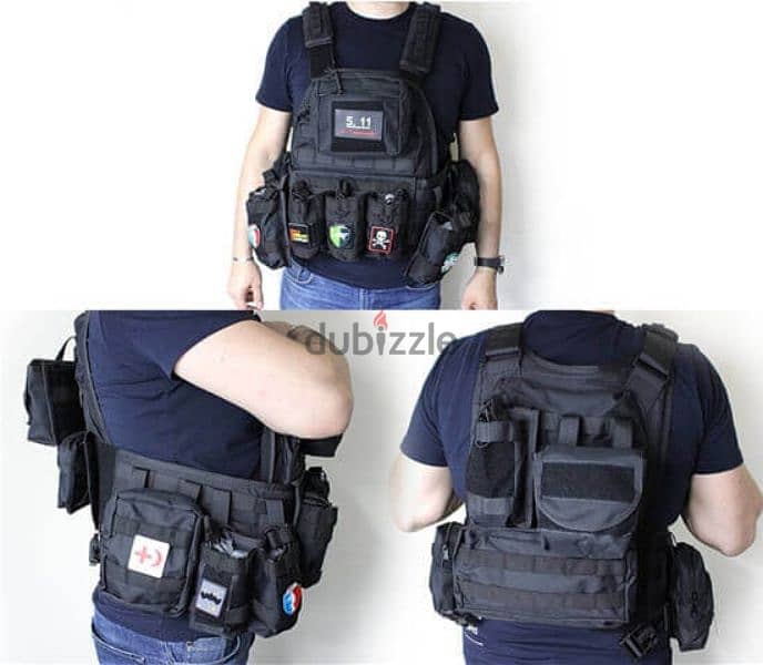 Special Offer Tactical Vest And Shield 1