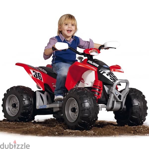 peg perego polaris outlaw atv 0