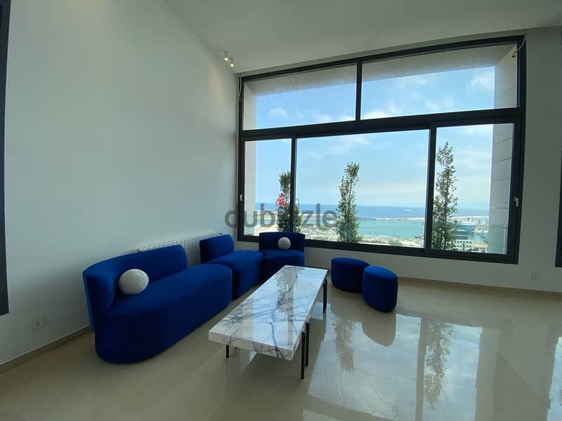 Penthouse with terrace lofty full sea view in Saifi 3